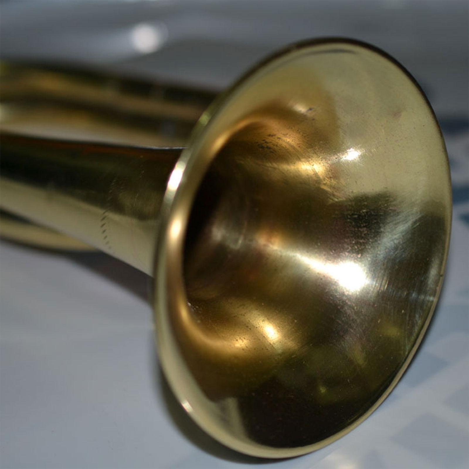 Musical Instrument Bugle - بوق نحاسي للتخييم، آلة موسيقية للمبتدئين،