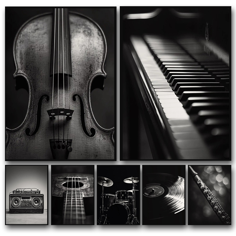 ملصقات تصوير آلات موسيقية كلاس - مراجعة Picture Of Musical Instrument وسعره