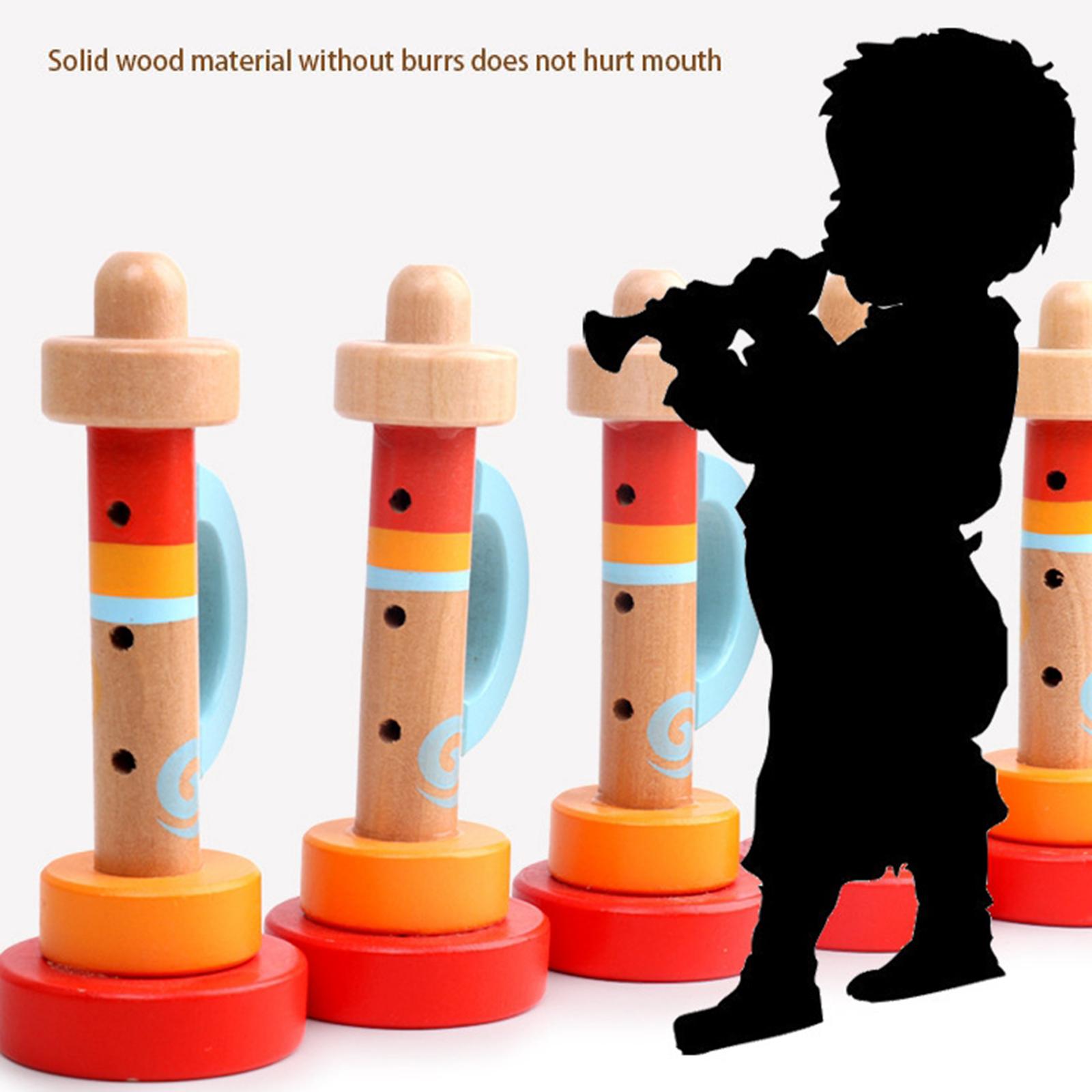 لعبة بوق خشبية للأطفال، آلة مو - مراجعة Musical Instrument Bugle وسعره