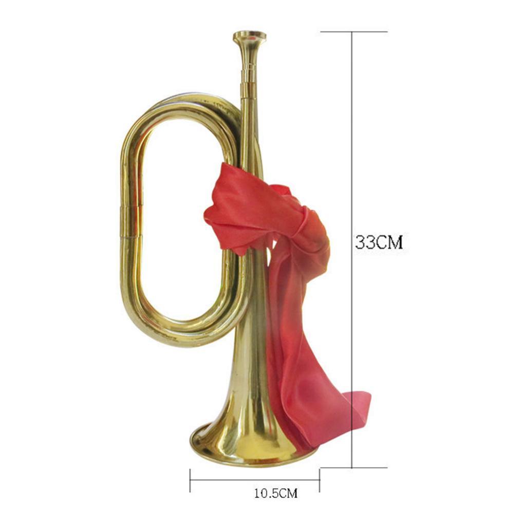 بوق قياسي للعزف الموسيقي بطول  - مراجعة Musical Instrument Bugle وسعره