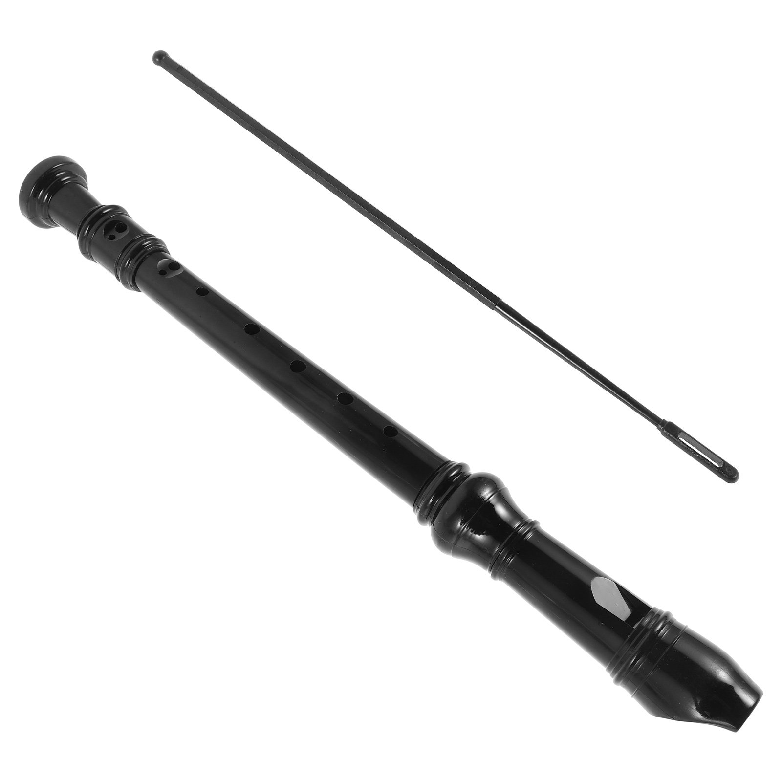 آلة ريكورد سوبرانو سوداء شفافة - مراجعة Soprano Recorder Plastic وسعره