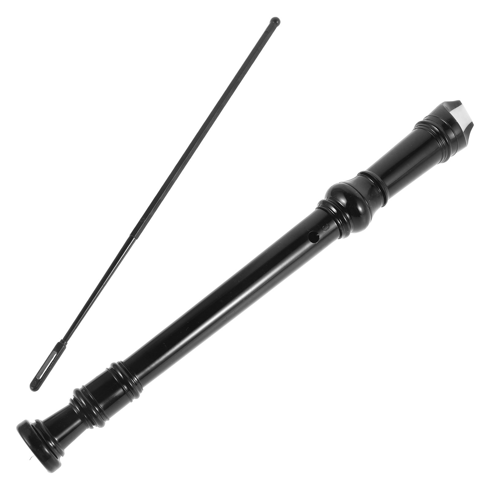 آلة ريكورد سوبرانو سوداء شفافة - مراجعة Soprano Recorder Plastic وسعره