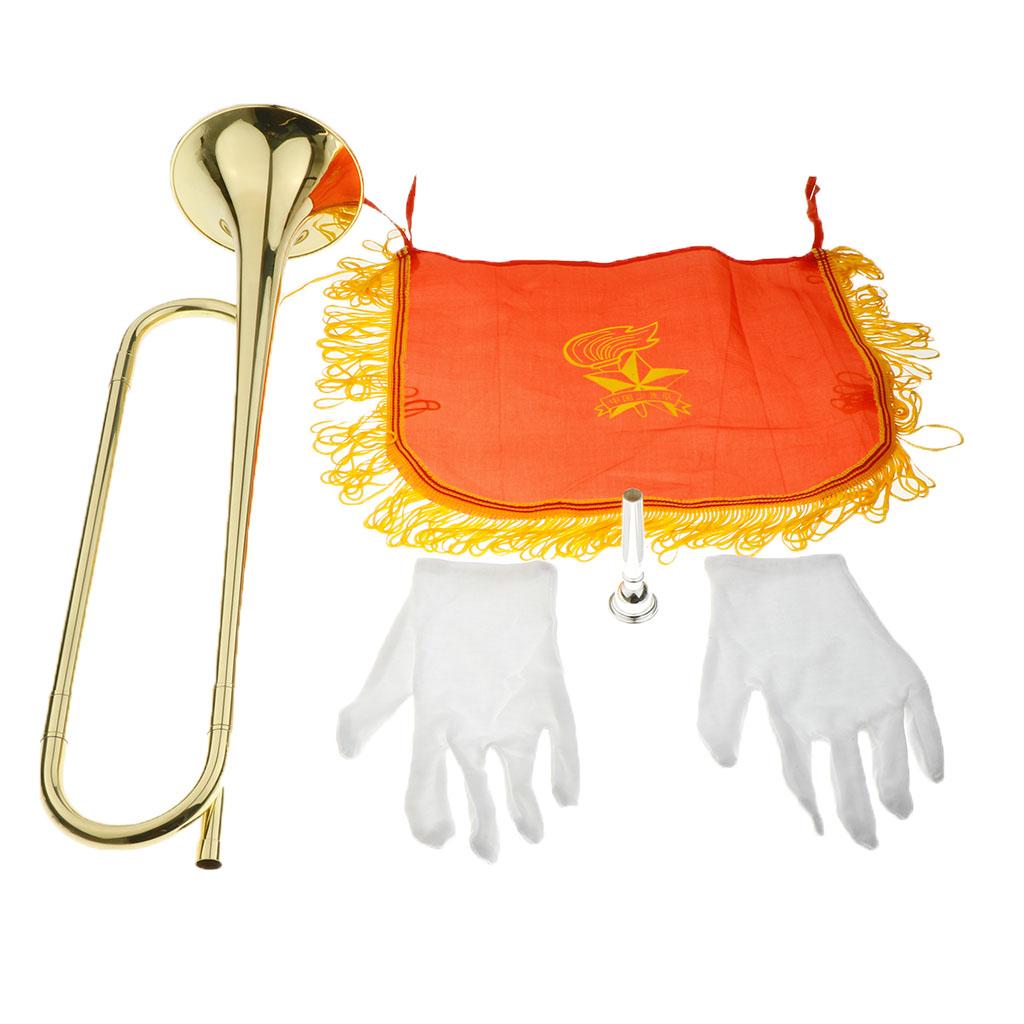 بوق نحاسي للشباب والأطفال، آلة - مراجعة Musical Instrument Bugle وسعره