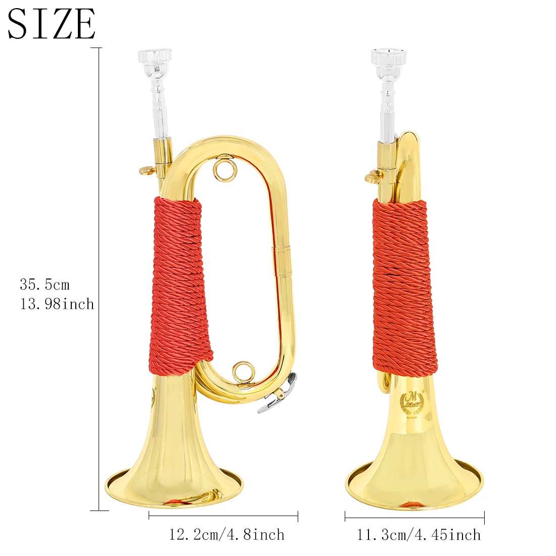 M MBAT بوق فلوغيلهورن إسباني ن - مراجعة Musical Instrument Bugle وسعره